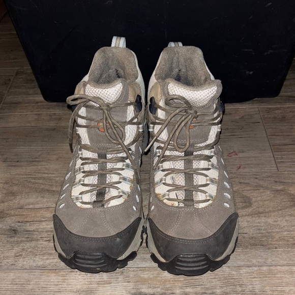 Merrell Kinetic Mid Waterproof Brindle Performance Hiking Footwear Size 10 - Picture 2 of 8